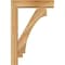 Ekena Millwork Imperial Block Rough Sawn Bracket w/ Offset Brace, Western Red Cedar, 6"W x 24"D x 36"H BKT0604X24X36IMP05RWR - alternate 3